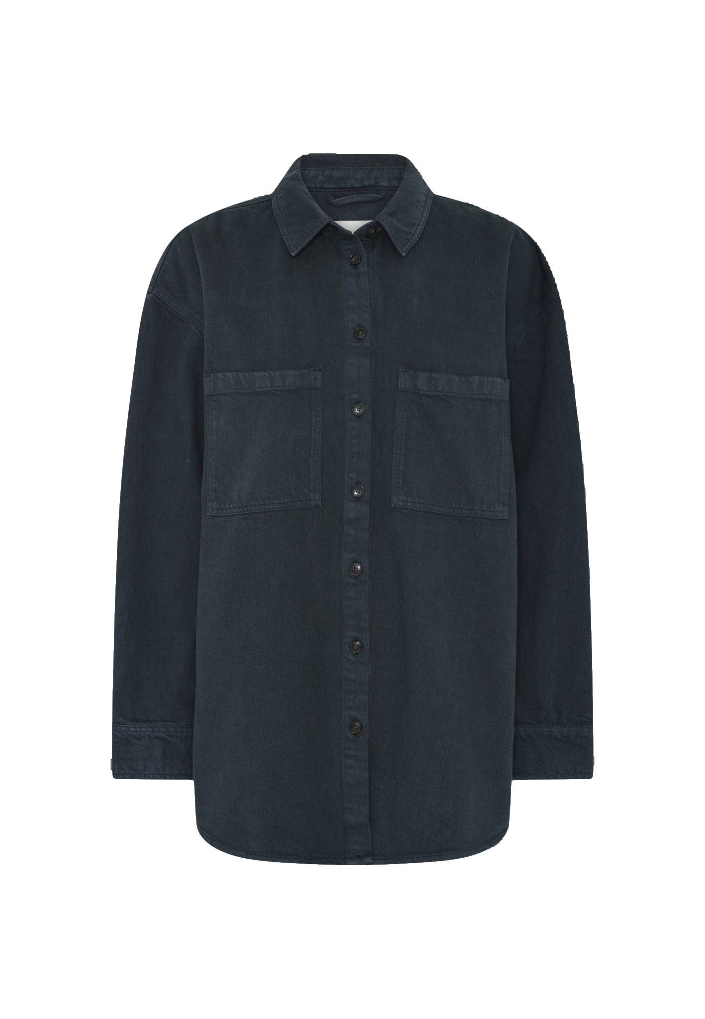 HERSKIND | Aiden Shirt - Ebony | Women's Black Clothing von HERSKIND