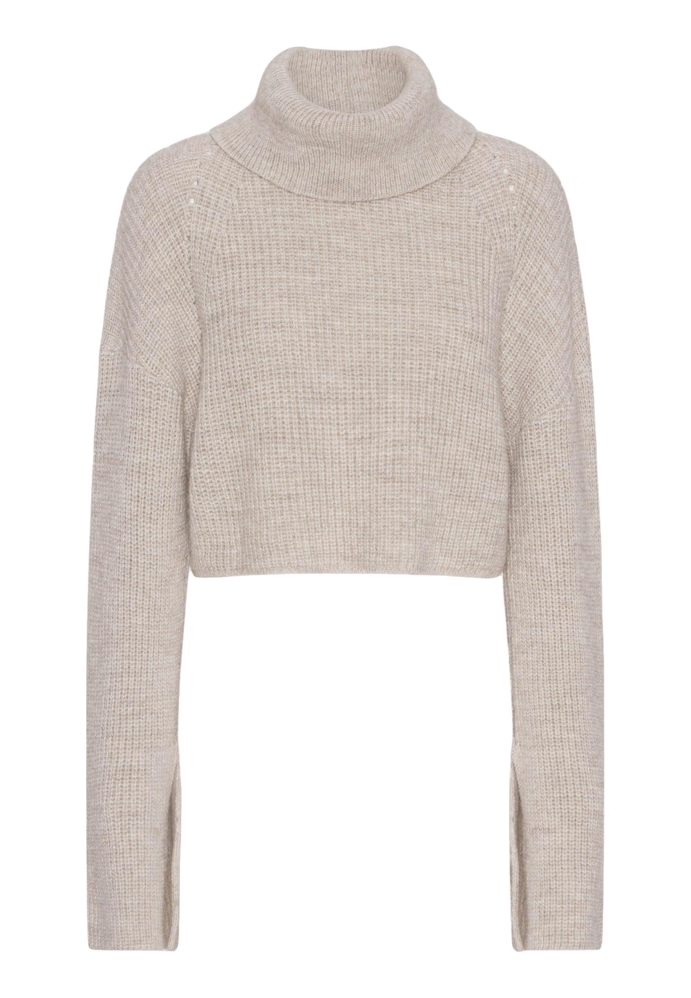 Aimee Knit Turtleneck - Ecru von HERSKIND