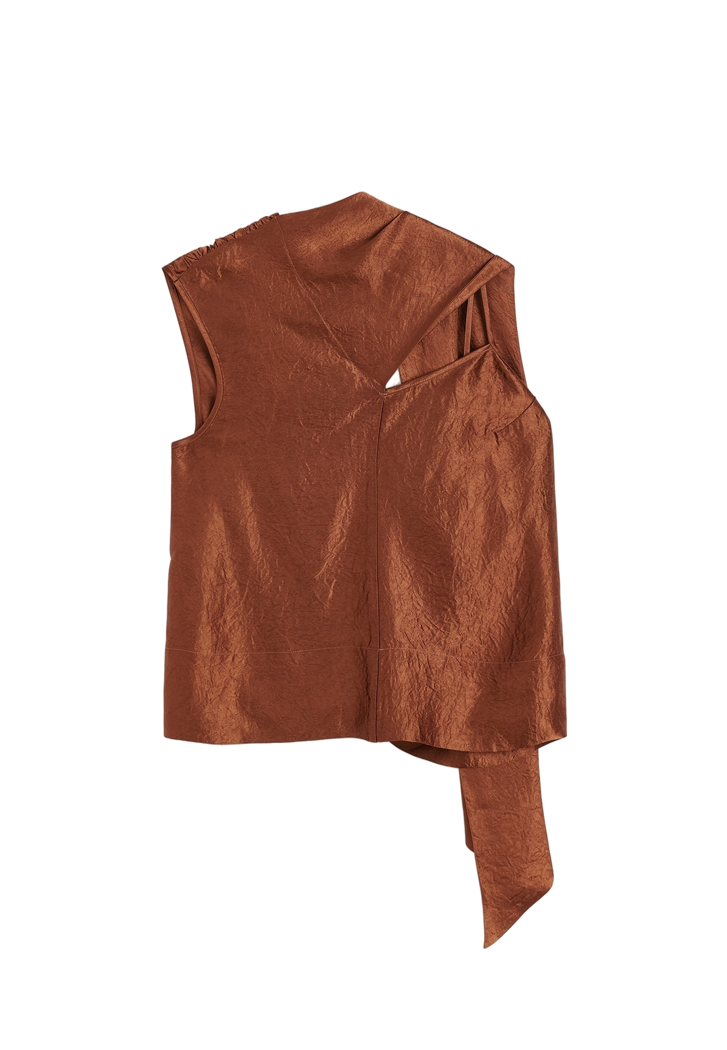 HERSKIND | Ava Top - Toffee | Women's Cinnamon Asymmetrical tops HERSKIND | Ava Top - Toffee | Women's Cinnamon Asymmetrical tops von HERSKIND