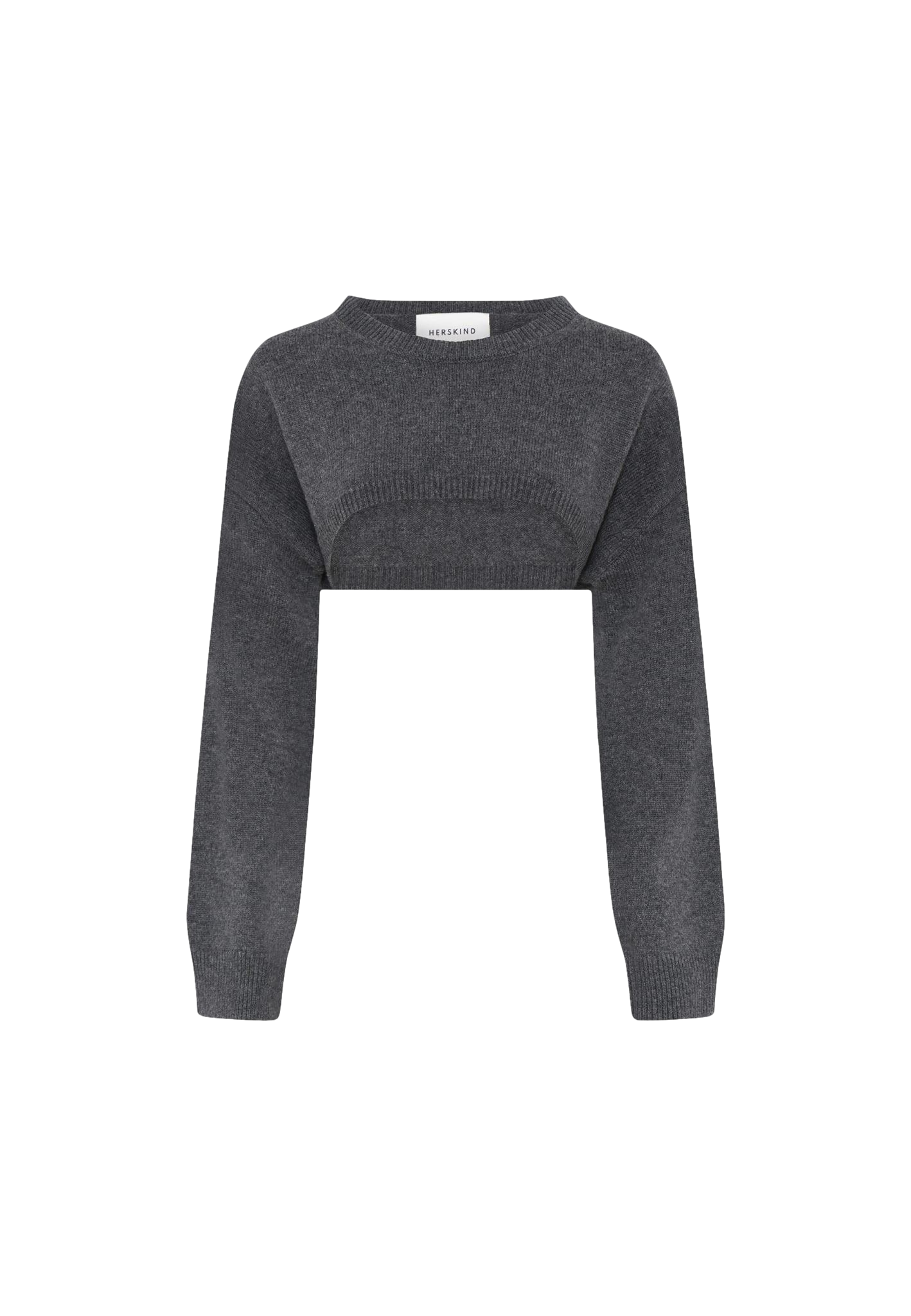 Bloch Knit - Grey melange von HERSKIND