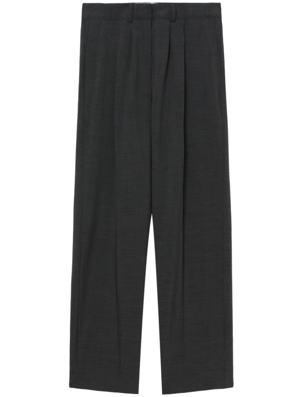 HERSKIND Cropped-Hose mit Bundfalten - Schwarz von HERSKIND