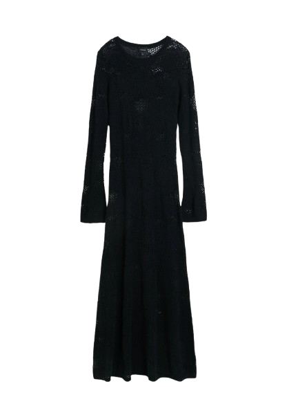 HERSKIND | Haely Knit Dress - Black | Women's Black Knitted dresses HERSKIND | Haely Knit Dress - Black | Women's Black Knitted dresses von HERSKIND