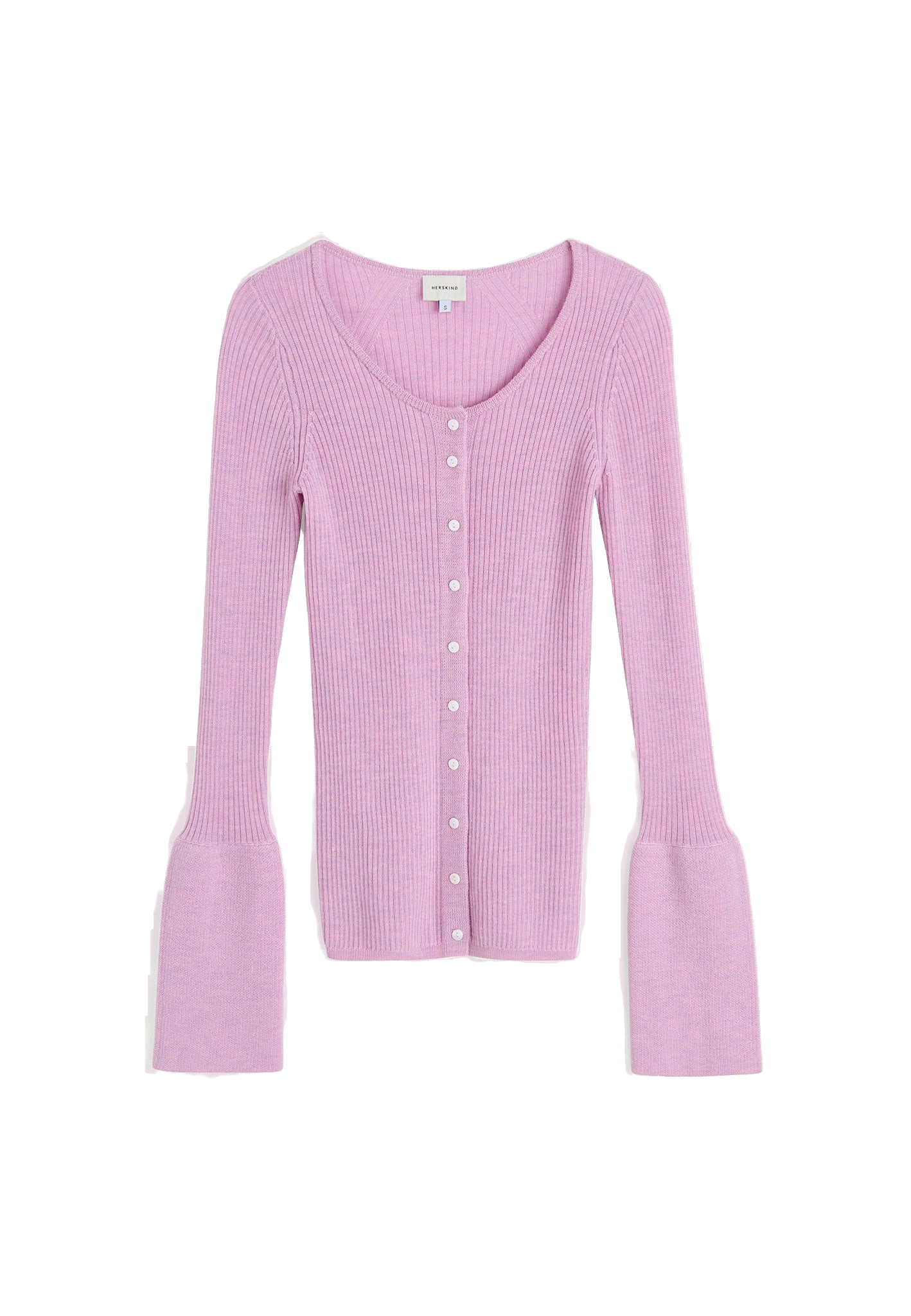 Liw Knit Cardigan - Pink - Pink - L - HERSKIND - Cardigans von HERSKIND