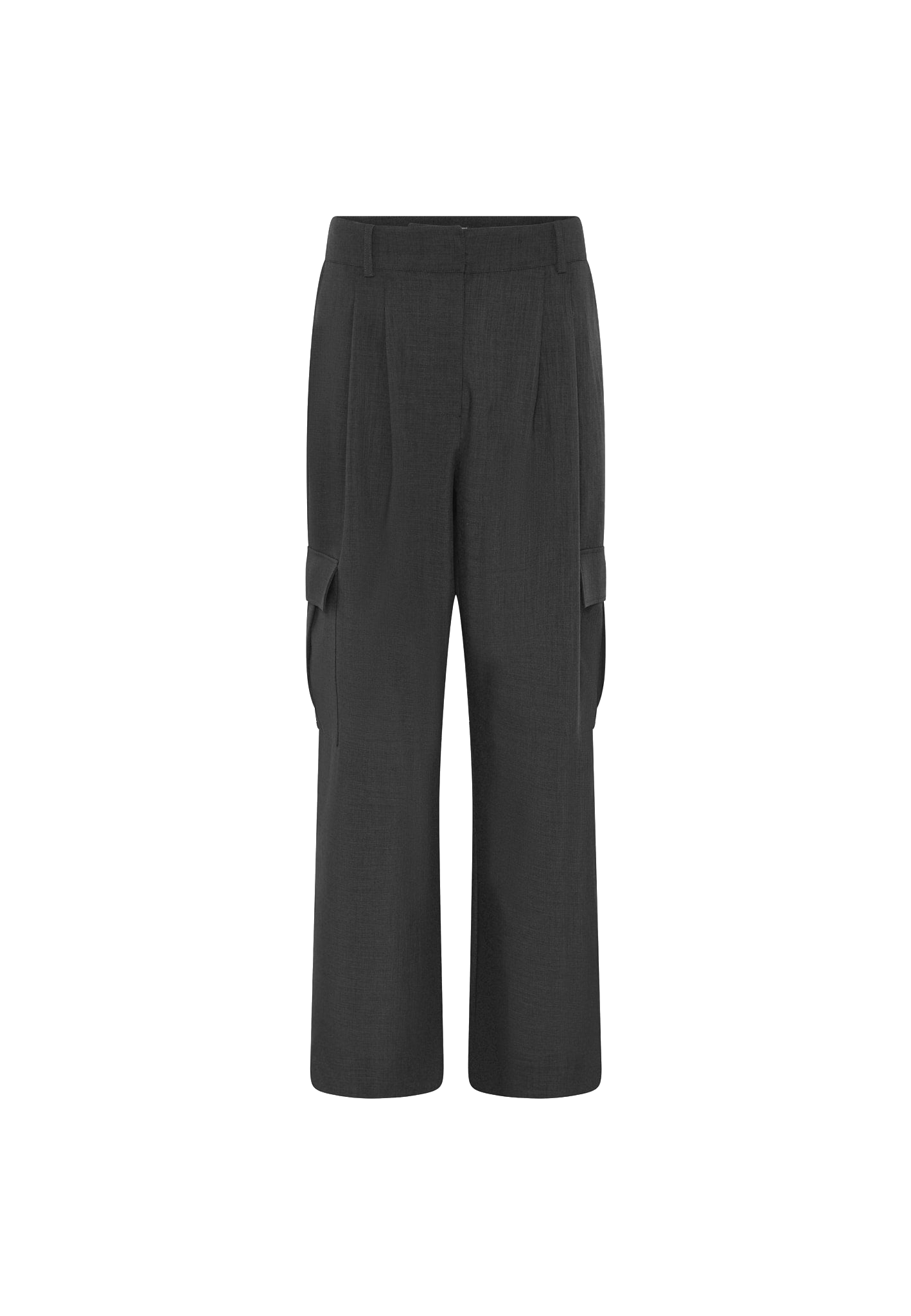 HERSKIND | Louise Pants - Ebony | Women's Black Wide leg pants HERSKIND | Louise Pants - Ebony | Women's Black Wide leg pants von HERSKIND