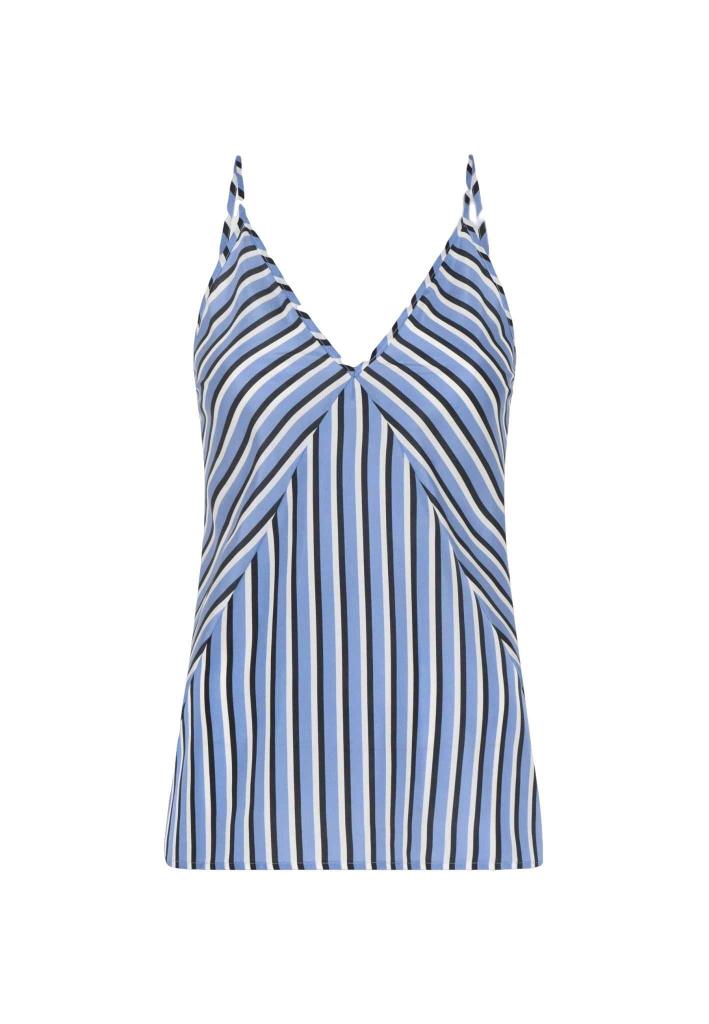 Mille Top - Navy Blue Stripe von HERSKIND