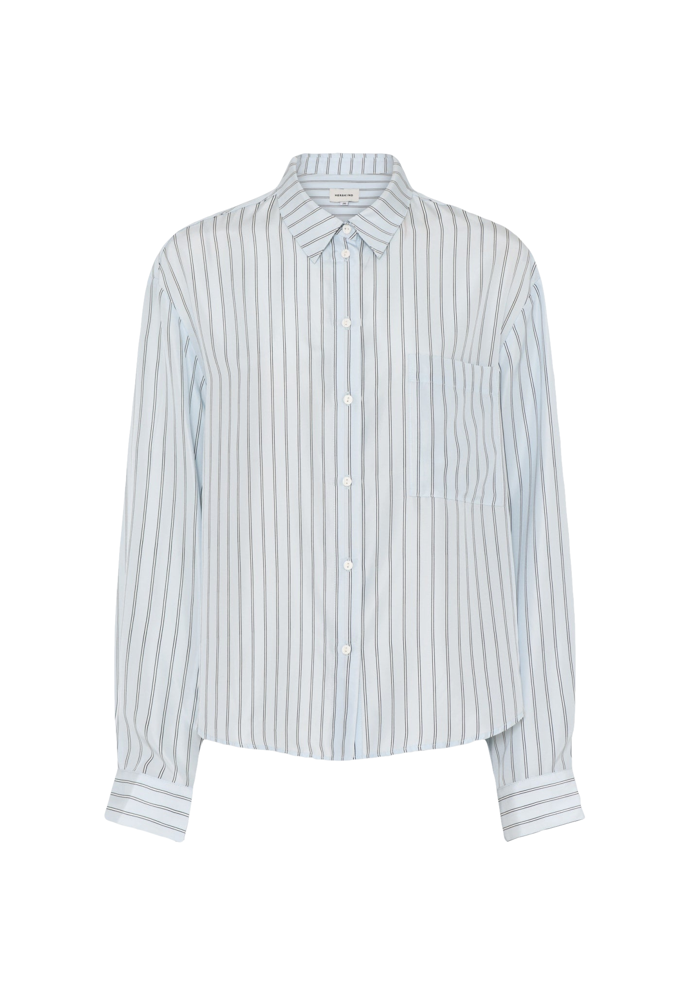 River Shirt - Light Blue Stripe von HERSKIND