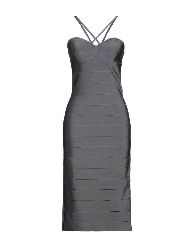 HERVÉ LÉGER Midi-kleid Damen Blei von HERVÉ LÉGER