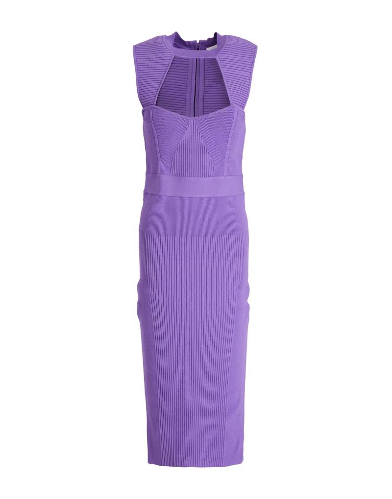 HERVÉ LÉGER Midi-kleid Damen Violett von HERVÉ LÉGER