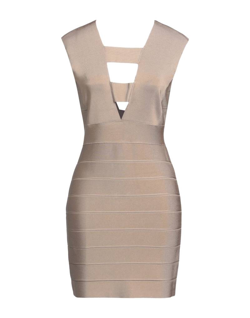 HERVÉ LÉGER Mini-kleid Damen Beige von HERVÉ LÉGER