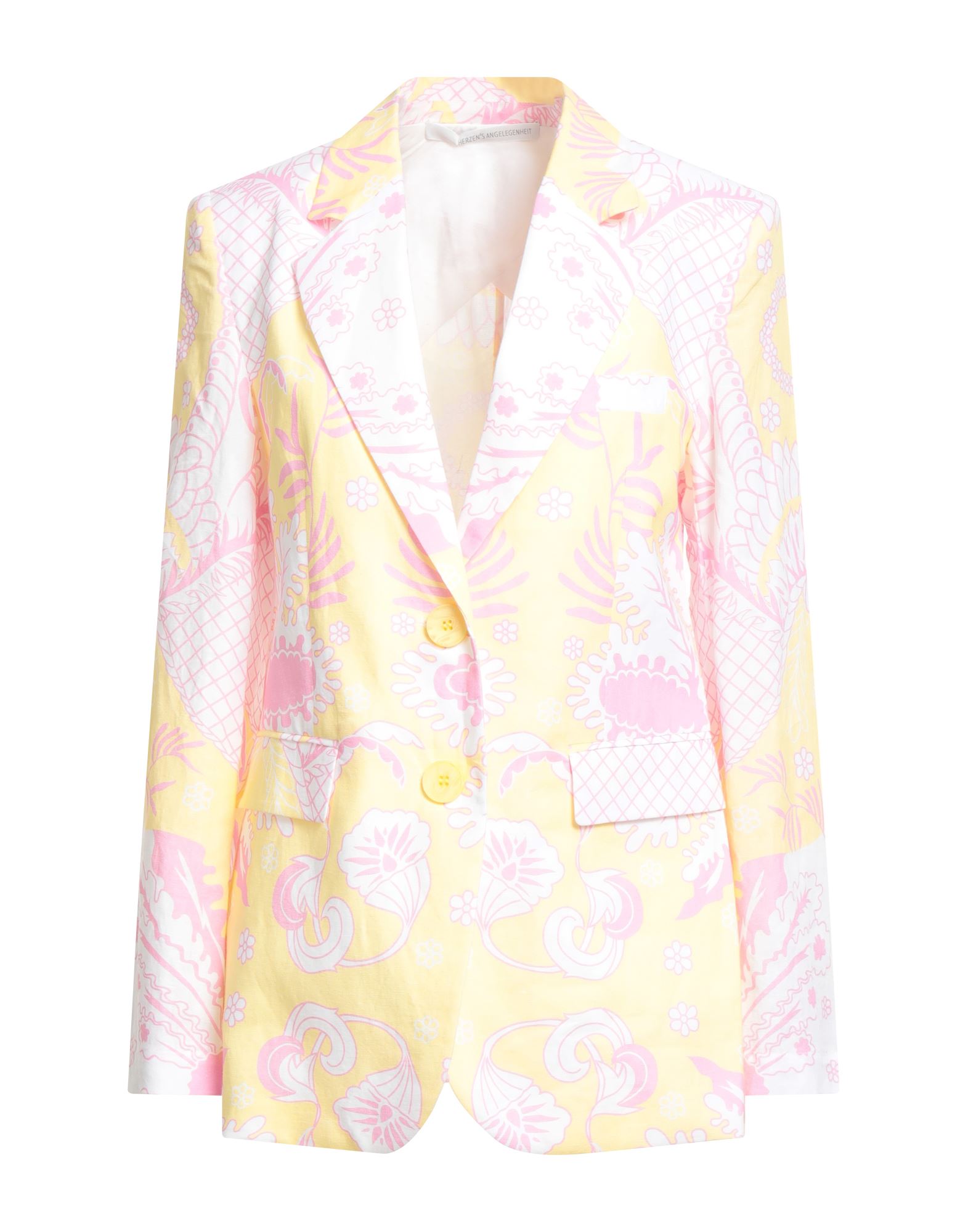 HERZENSANGELEGENHEIT Blazer Damen Gelb von HERZENSANGELEGENHEIT