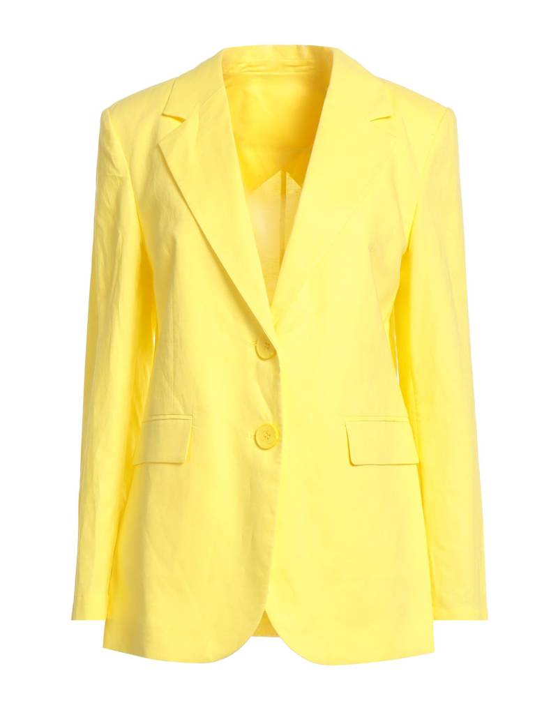 HERZENSANGELEGENHEIT Blazer Damen Gelb von HERZENSANGELEGENHEIT