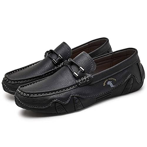 HESBITEUL Herren Schuhe und Mokassins für Herren Mode Herren Freizeitschuhe Herren Pantoffeln männer Hausschuhe Bequeme geschlossen Mokassins von HESBITEUL