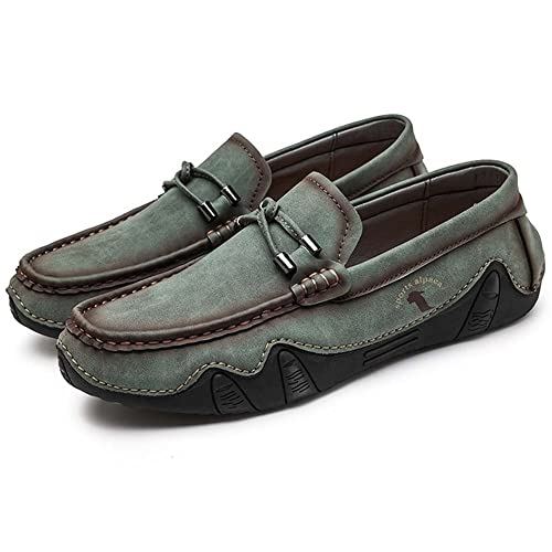 HESBITEUL Herren Schuhe und Mokassins für Herren Mode Herren Freizeitschuhe Herren Pantoffeln männer Hausschuhe Bequeme geschlossen Mokassins von HESBITEUL