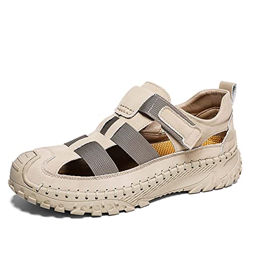 HESBITEUL Sandalen Herren Outdoorsandalen Sportsandalen Trekkingsandalen Wandersandale, 45 EU von HESBITEUL