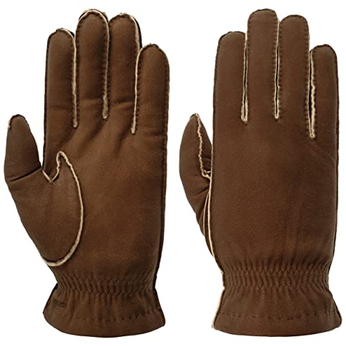 Hestra Andre Handschuhe Fingerhandschuhe Lederhandschuhe Herrenhandschuhe Herren - mit Futter Winter Herbst-Winter - 9 HS dunkelbraun von Hestra