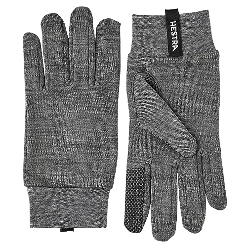 HESTRA Merino Touch Point Größe 10 grey von HESTRA