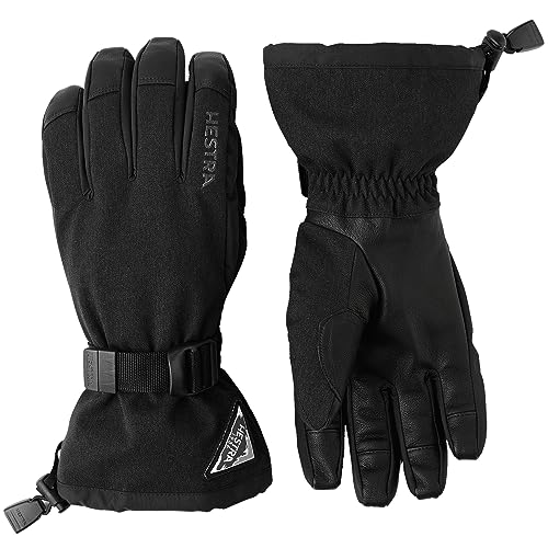 HESTRA Powder Gauntlet Skihandschuhe schwarz 9 von Hestra