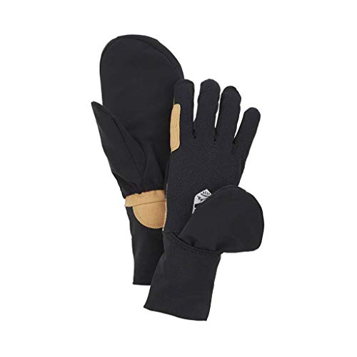 HESTRA Tactility Pull Over Handschuhe, Black, XXL von HESTRA