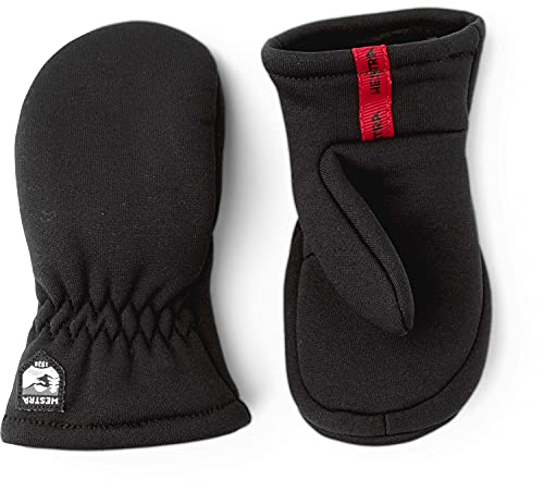 Hestra Fleece Liner Fäustlinge Kinder schwarz Hestra Fleece Liner Fäustlinge Kinder schwarz von Hestra