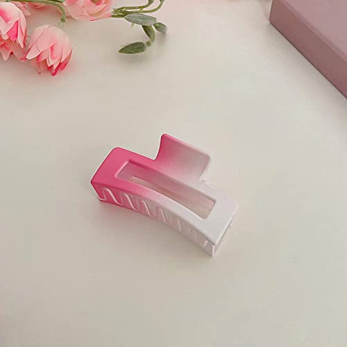 2022 Fashion Pink und White Gradient Frisur Clips für Mädchen Acryl Frisur Zubehör für Frauen,3 von HETAN