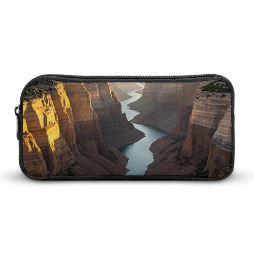 HETVBNS Canyon at Sunset Federmäppchen, große Kapazität, Reißverschluss, langlebig, Federmäppchen, Organizer, tragbare kleine Kosmetiktasche für Büro, Reisen HETVBNS Canyon at Sunset Federmäppchen, große Kapazität, Reißverschluss, langlebig, Federmäppchen, Organizer, tragbare kleine Kosmetiktasche für Büro, Reisen von HETVBNS