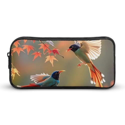 HETVBNS Cuckoo Federmäppchen für Paare, große Kapazität, Reißverschluss, langlebig, Federmäppchen, Organizer, tragbare kleine Kosmetiktasche für Büro, Reisen HETVBNS Cuckoo Federmäppchen für Paare, große Kapazität, Reißverschluss, langlebig, Federmäppchen, Organizer, tragbare kleine Kosmetiktasche für Büro, Reisen von HETVBNS