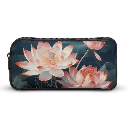 HETVBNS Federmäppchen mit Libelle und Blume, großes Fassungsvermögen, Reißverschluss-Tasche, langlebige Stiftebox, Organizer, tragbare kleine Kosmetiktasche für Büro, Reisen HETVBNS Federmäppchen mit Libelle und Blume, großes Fassungsvermögen, Reißverschluss-Tasche, langlebige Stiftebox, Organizer, tragbare kleine Kosmetiktasche für Büro, Reisen von HETVBNS