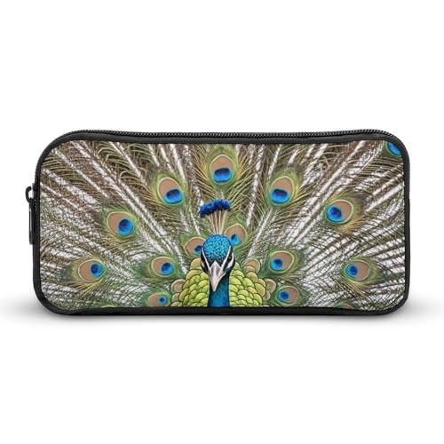 HETVBNS Federmäppchen mit großem Fassungsvermögen und Reißverschluss, langlebig, tragbar, kleine Kosmetiktasche für Büro, Reisen von HETVBNS