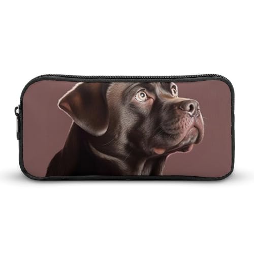 HETVBNS Hunde-Federmäppchen mit großem Fassungsvermögen, langlebig, Federmäppchen, Organizer, tragbare kleine Kosmetiktasche für Büro, Reisen HETVBNS Hunde-Federmäppchen mit großem Fassungsvermögen, langlebig, Federmäppchen, Organizer, tragbare kleine Kosmetiktasche für Büro, Reisen von HETVBNS