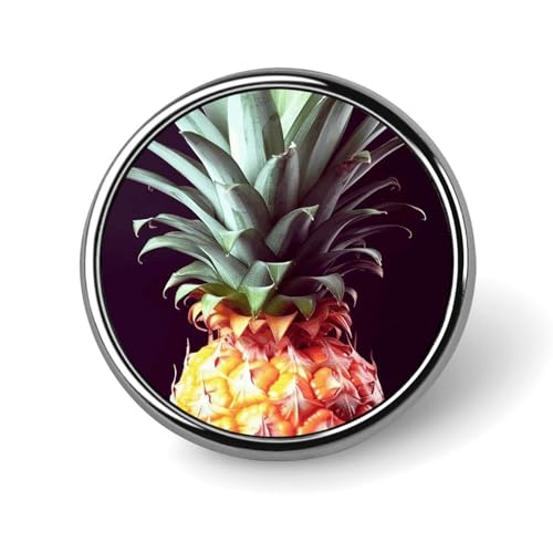 Schönes Ananas-Abzeichen für Männer und Frauen, langlebige und stilvolle Anstecknadeln, leichte Metallabzeichen für Hemden, Jacken, Hüte Schönes Ananas-Abzeichen für Männer und Frauen, langlebige und stilvolle Anstecknadeln, leichte Metallabzeichen für Hemden, Jacken, Hüte von HETVBNS