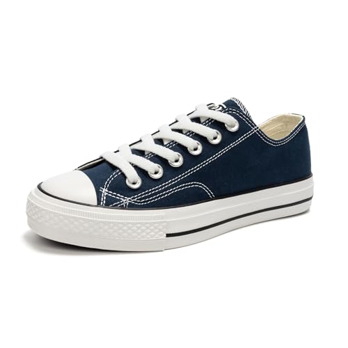 HEVA Damen Klassische Schnürschuhe Canvas Schuhe Freizeitschuhe(5UK 38EU,Männlich) von HEVA