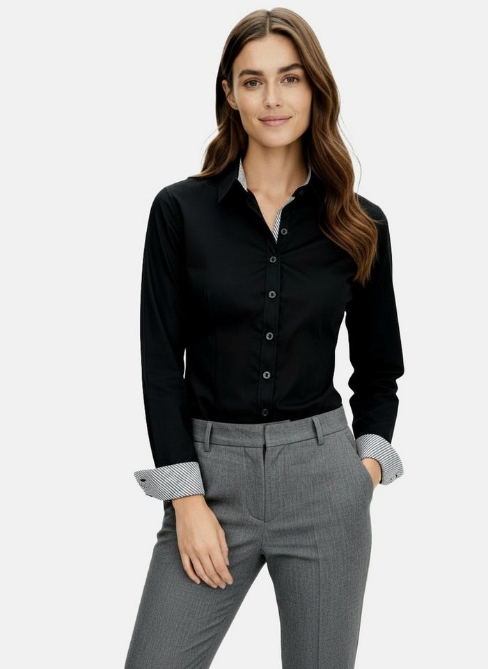 HEVENTON Hemdbluse aus reiner Baumwolle von HEVENTON