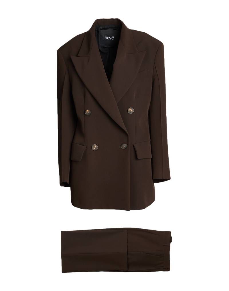HEVÒ Anzug Damen Dunkelbraun von HEVÒ