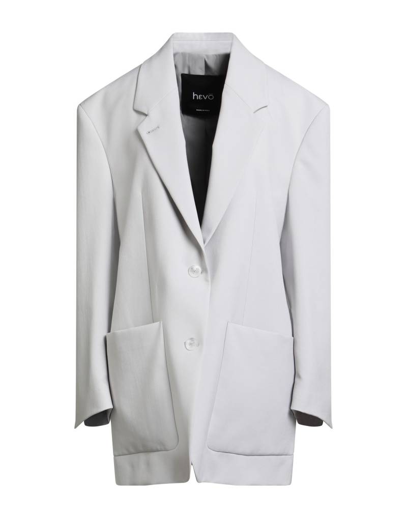 HEVÒ Blazer Damen Hellgrau von HEVÒ