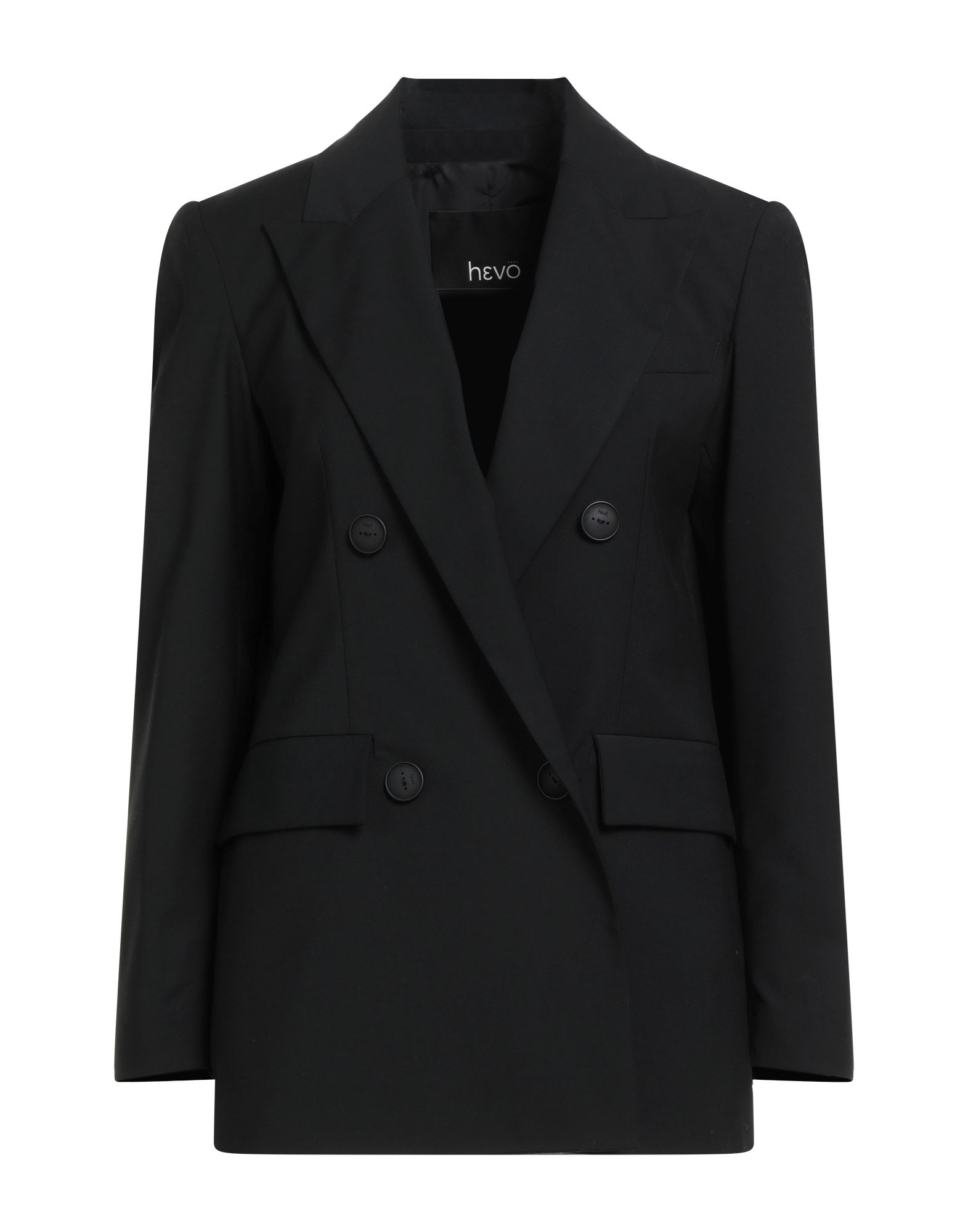 HEVÒ Blazer Damen Schwarz von HEVÒ