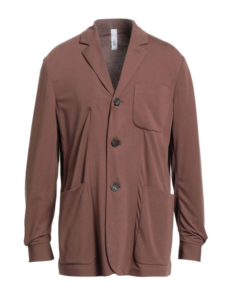 HEVÒ Blazer Herren Braun von HEVÒ
