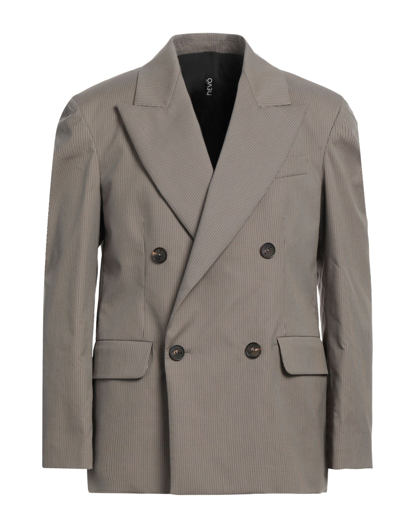 HEVÒ Blazer Herren Khaki von HEVÒ