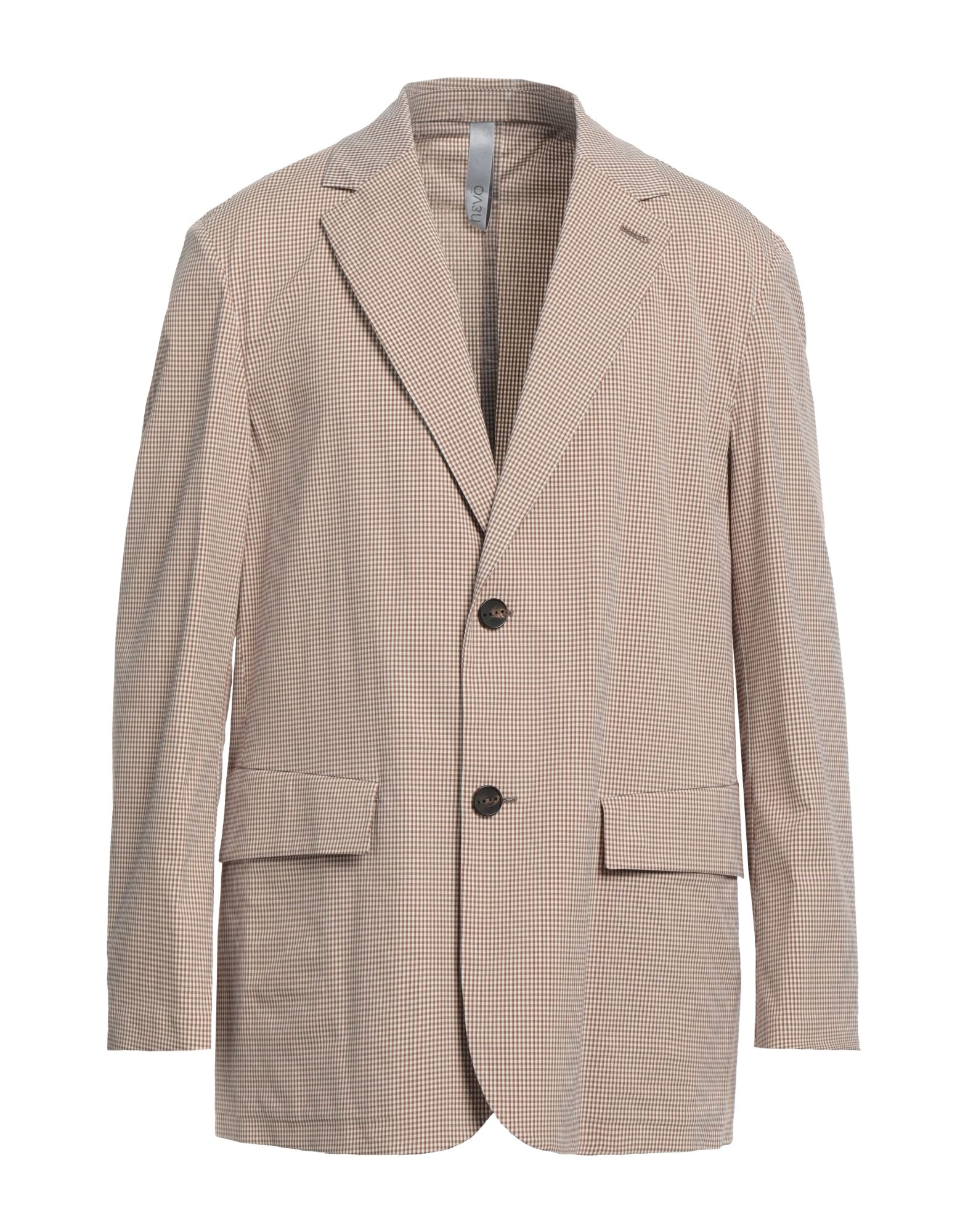 HEVÒ Blazer Herren Khaki von HEVÒ