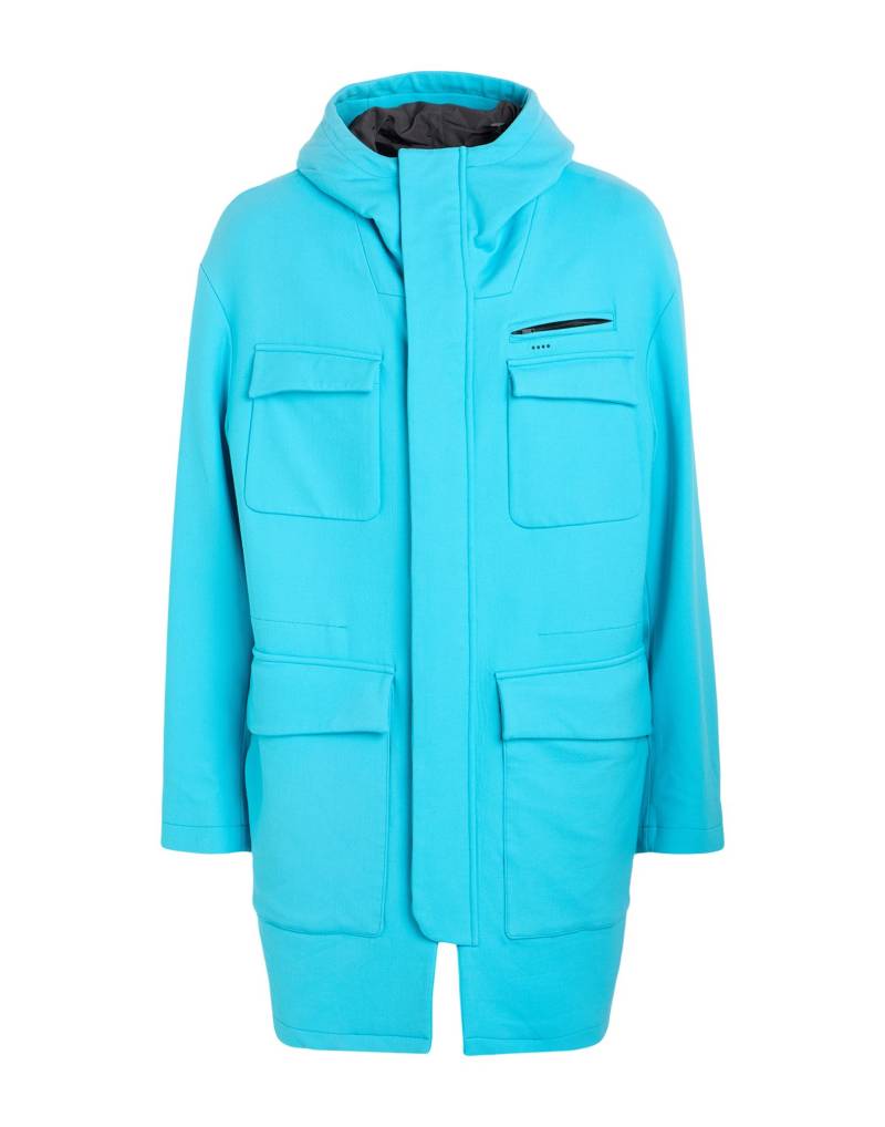 HEVÒ Jacke, Mantel & Trenchcoat Herren Azurblau von HEVÒ