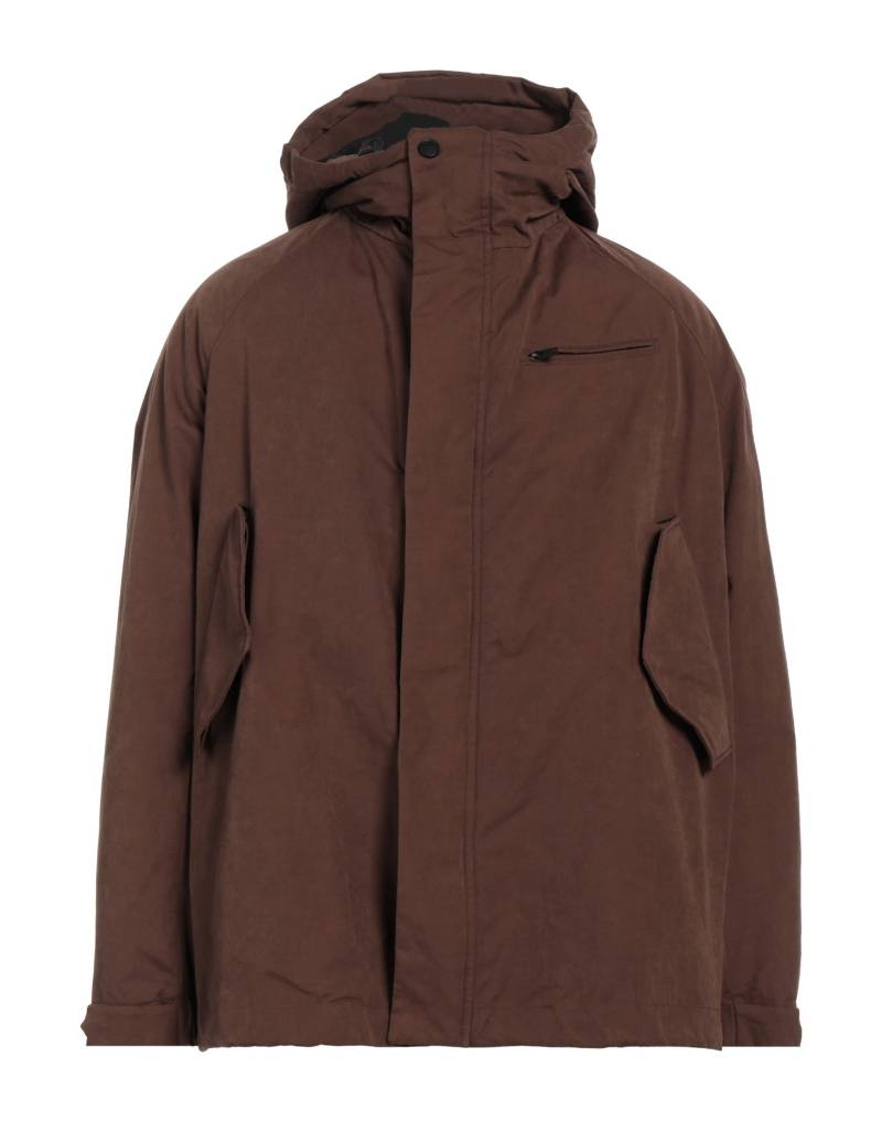 HEVÒ Jacke & Anorak Herren Mittelbraun von HEVÒ