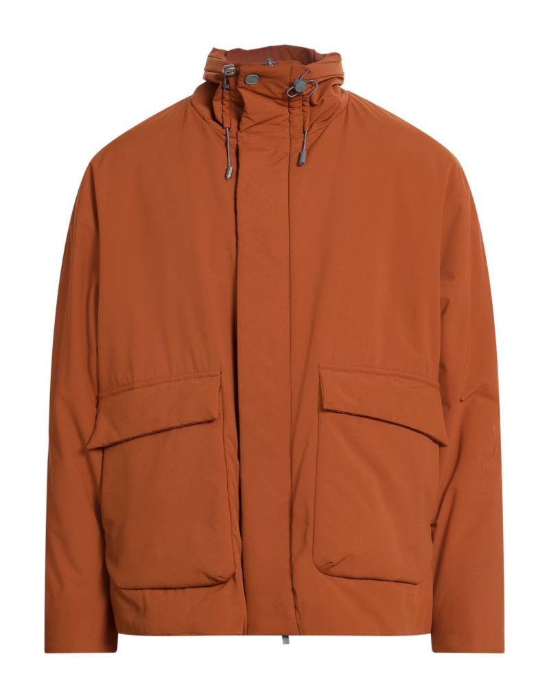 HEVÒ Jacke & Anorak Herren Braun von HEVÒ