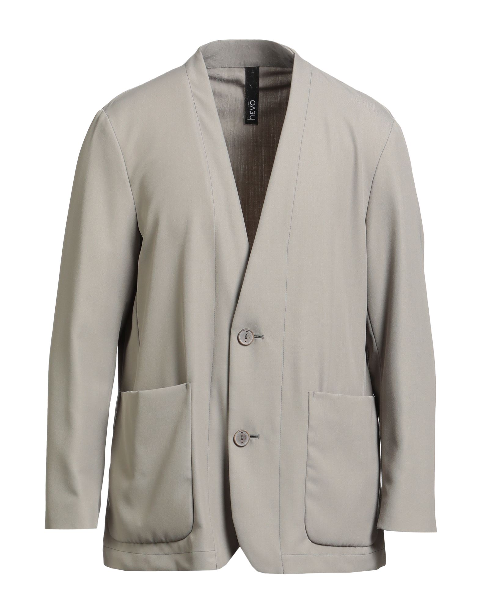 HEVÒ Jacke & Anorak Herren Grau HEVÒ Jacke & Anorak Herren Grau von HEVÒ