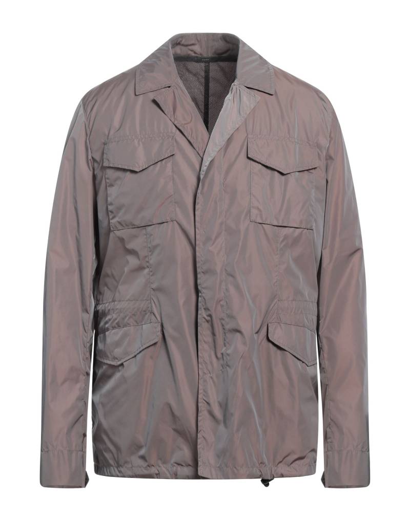 HEVÒ Jacke & Anorak Herren Grau von HEVÒ