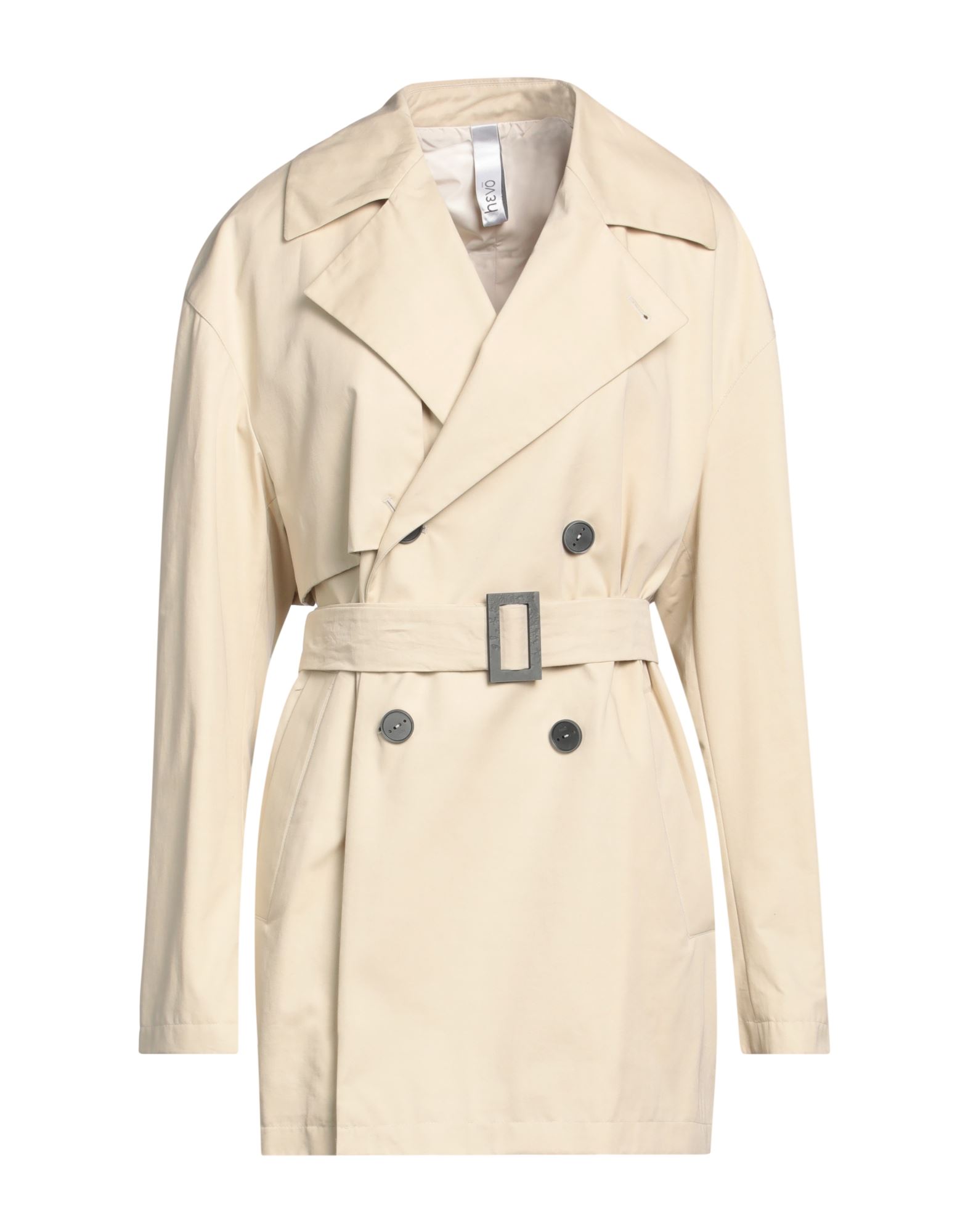 HEVÒ Jacke, Mantel & Trenchcoat Damen Beige von HEVÒ