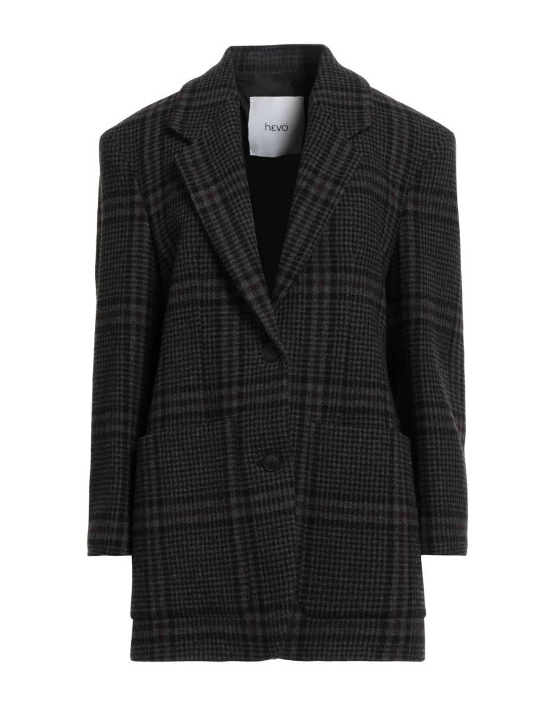 HEVÒ Mantel Damen Braungrau von HEVÒ