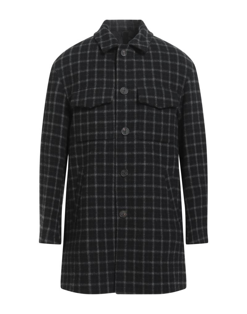 HEVÒ Mantel Herren Braungrau von HEVÒ