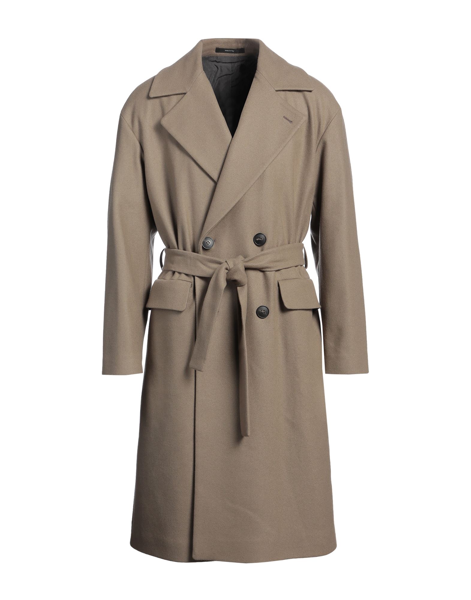 HEVÒ Mantel Herren Khaki von HEVÒ