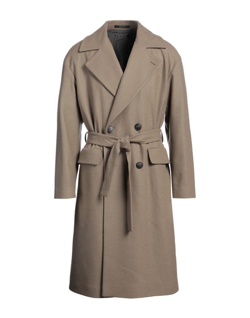 HEVÒ Mantel Herren Khaki von HEVÒ