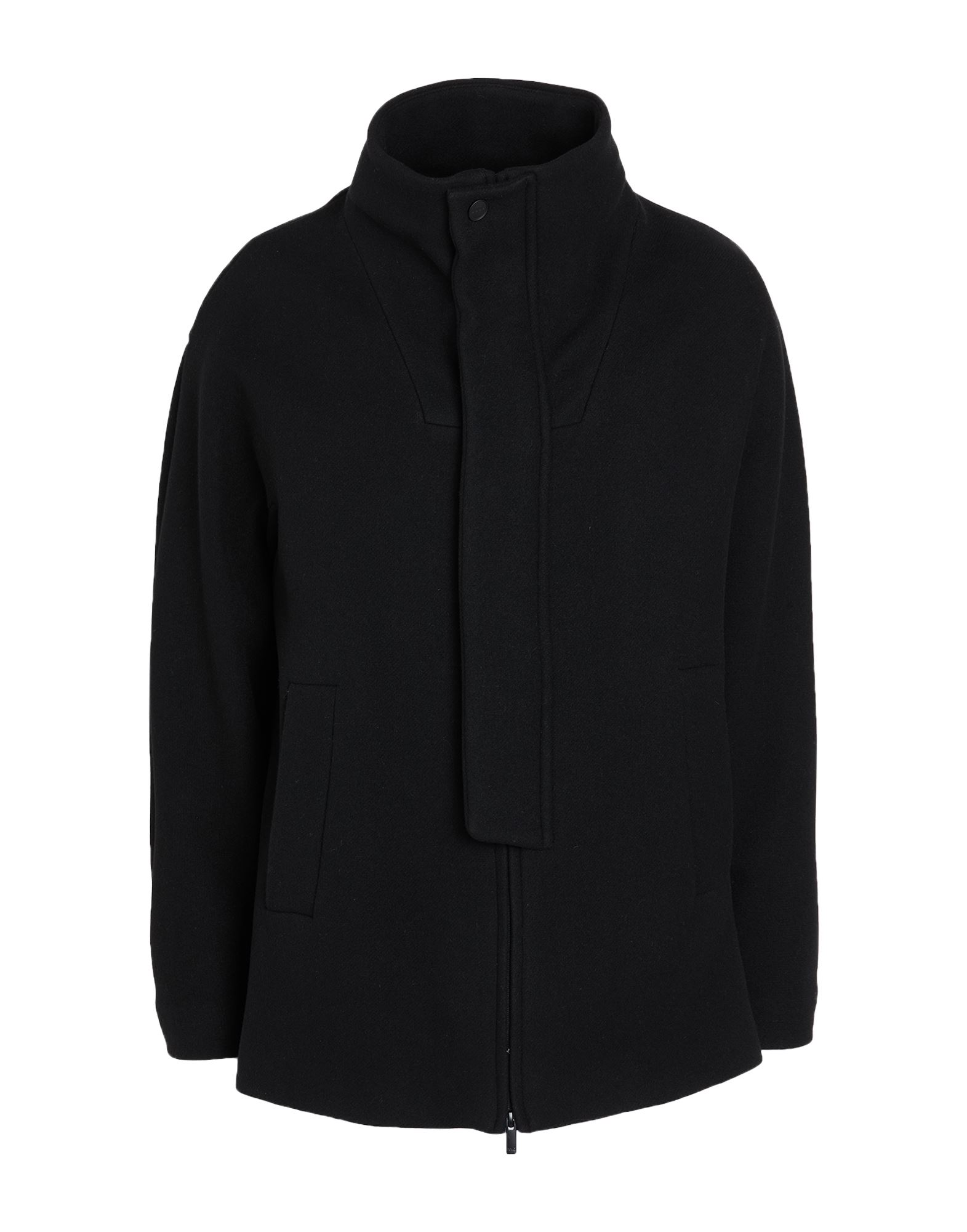 HEVÒ Mantel Herren Schwarz von HEVÒ