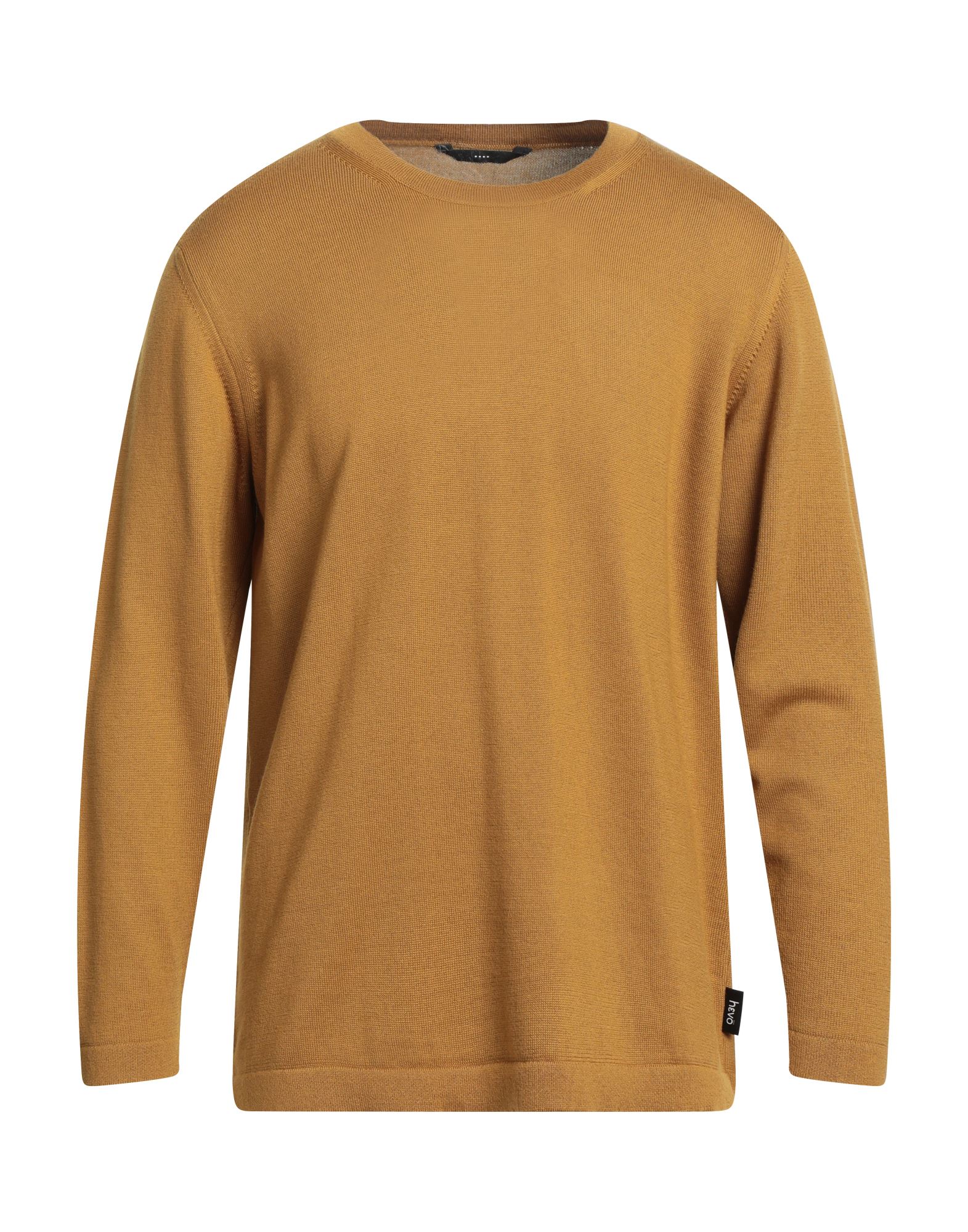 HEVÒ Pullover Herren Senf von HEVÒ